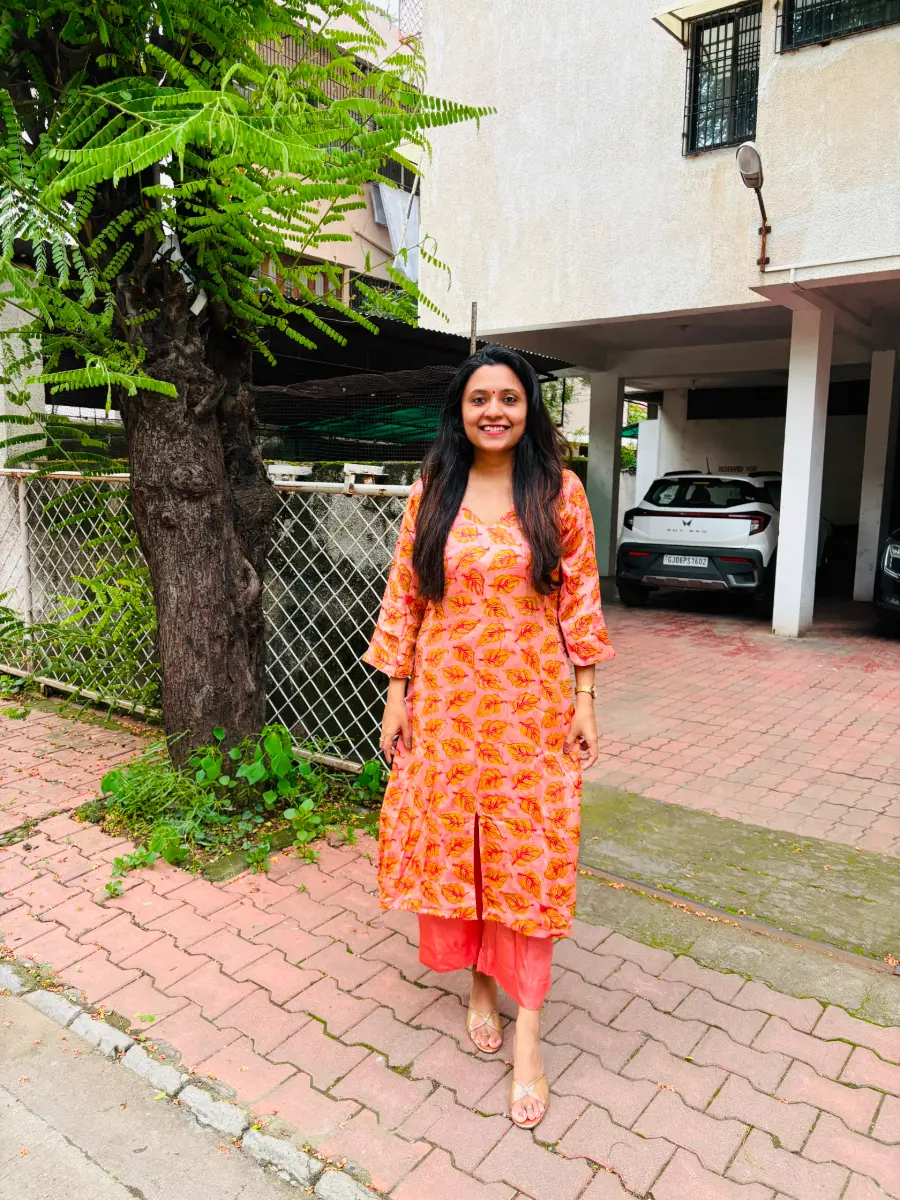 Flowy Modal Silk Kurta Set