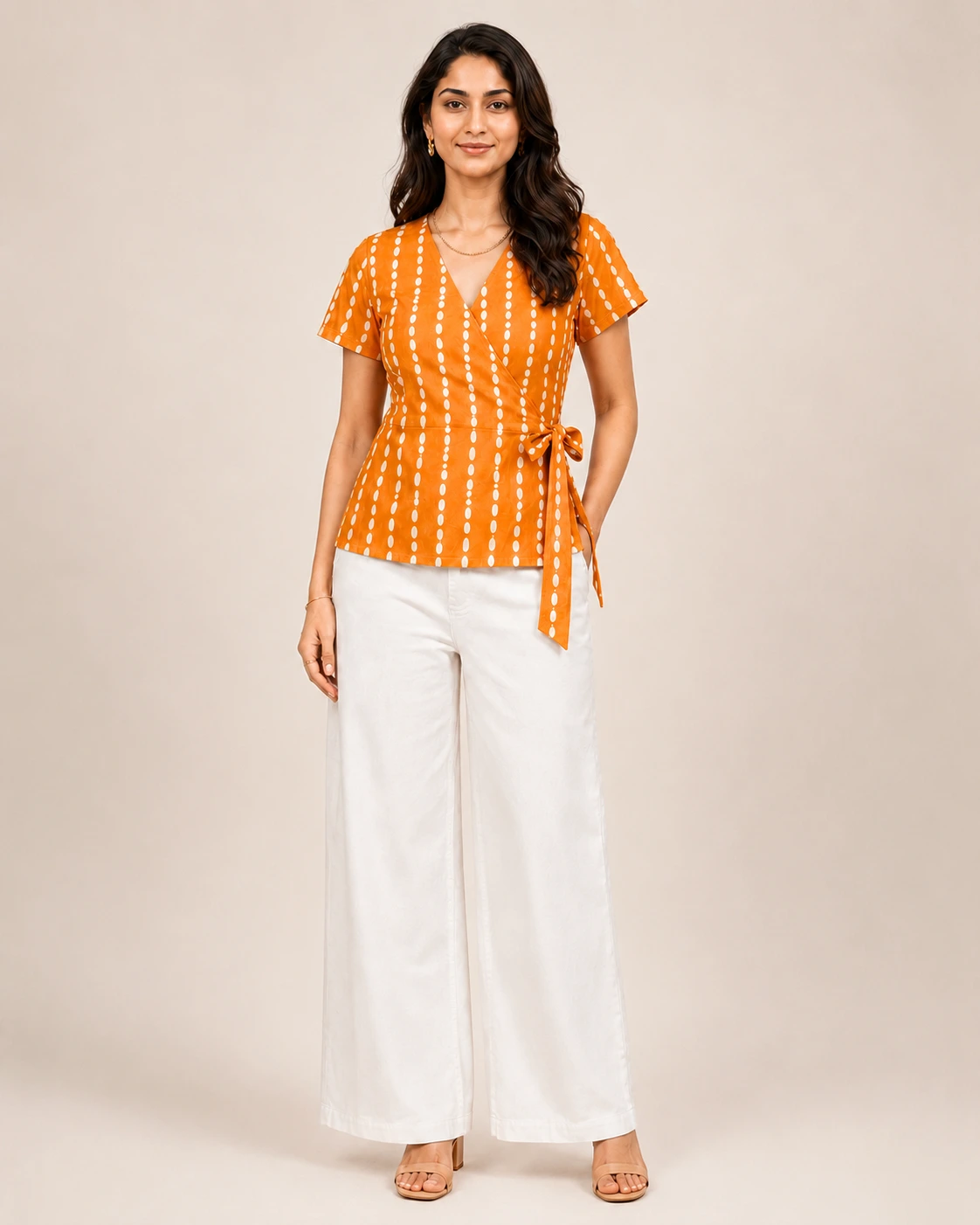 Amber Tie Wrap Top